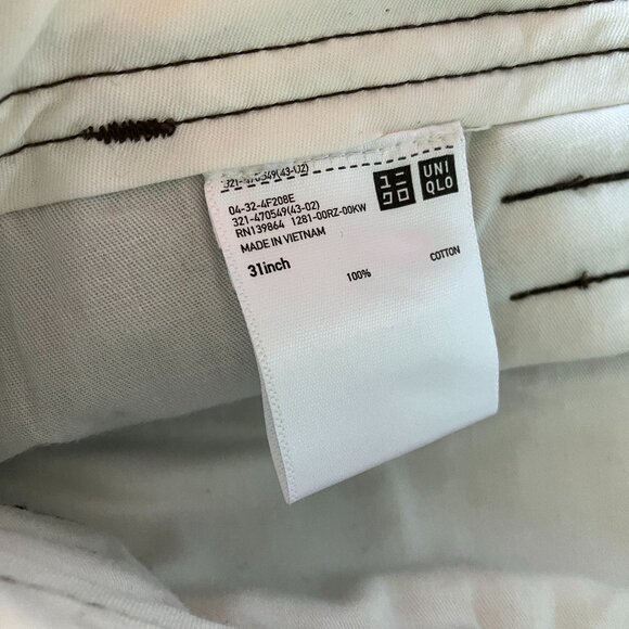Uniqlo U Wide Fit Chino Pants - Brown - Picture 4 of 5